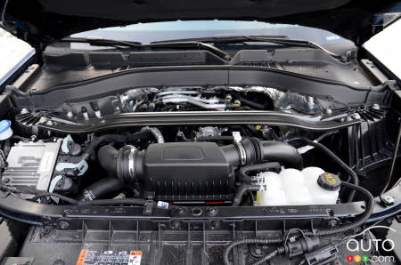 Le Ford Explorer ST 2020,  moteur